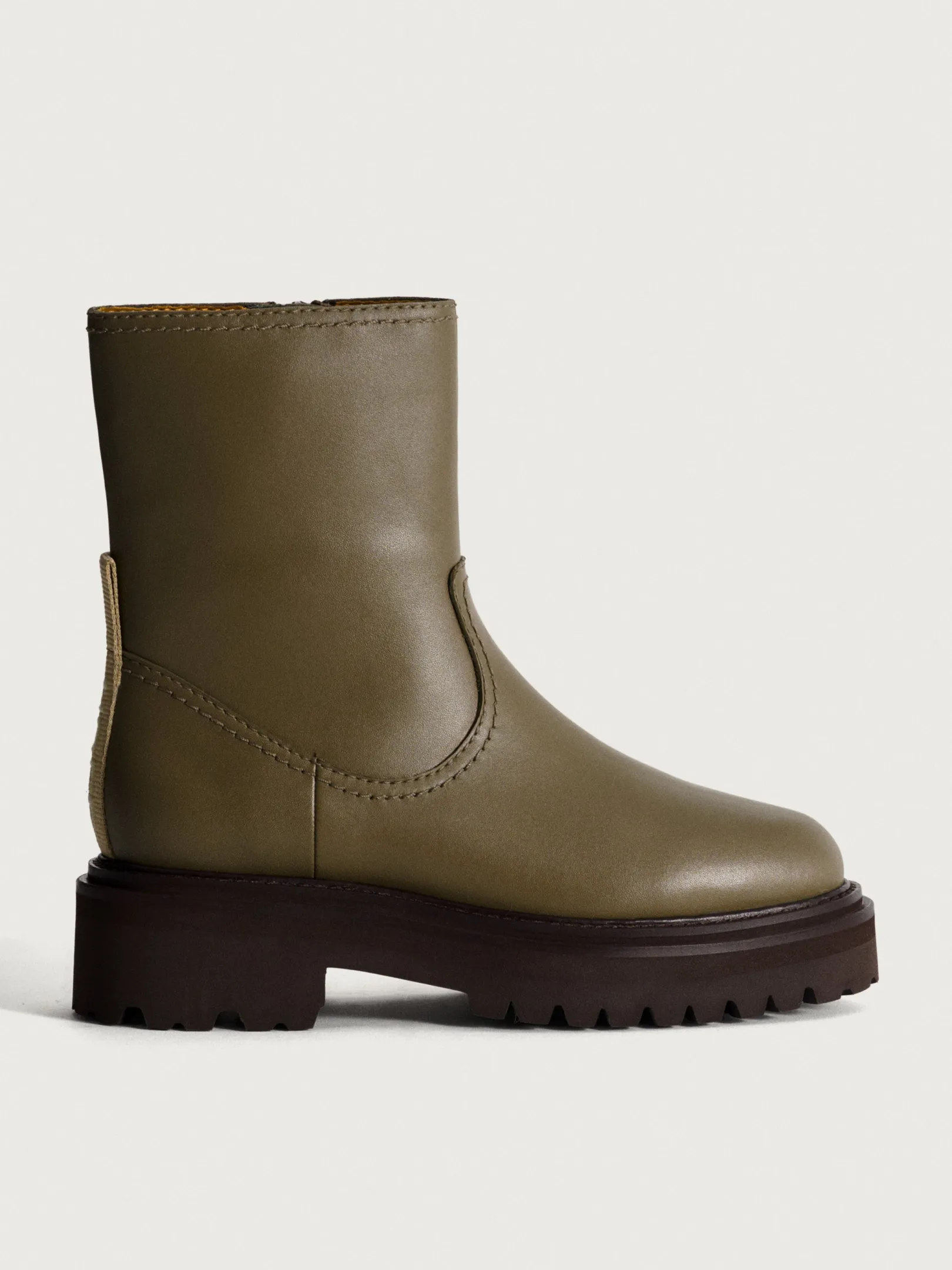 Mujer HOFF Botas Y Botines-BOTA PIEL OFFICE VERDE