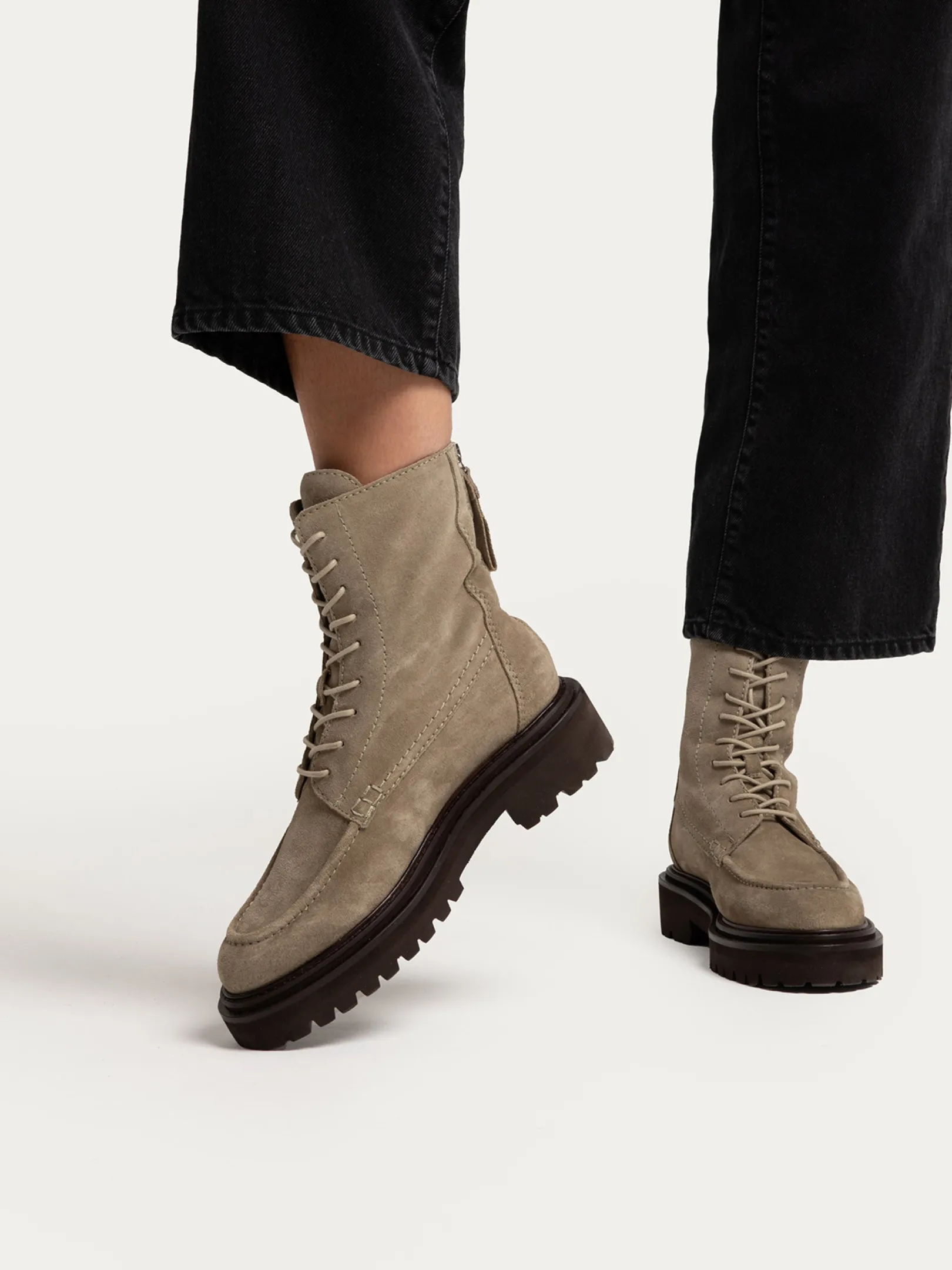 Mujer HOFF Botas Y Botines-BOTA SERRAJE DESERT CAQUI