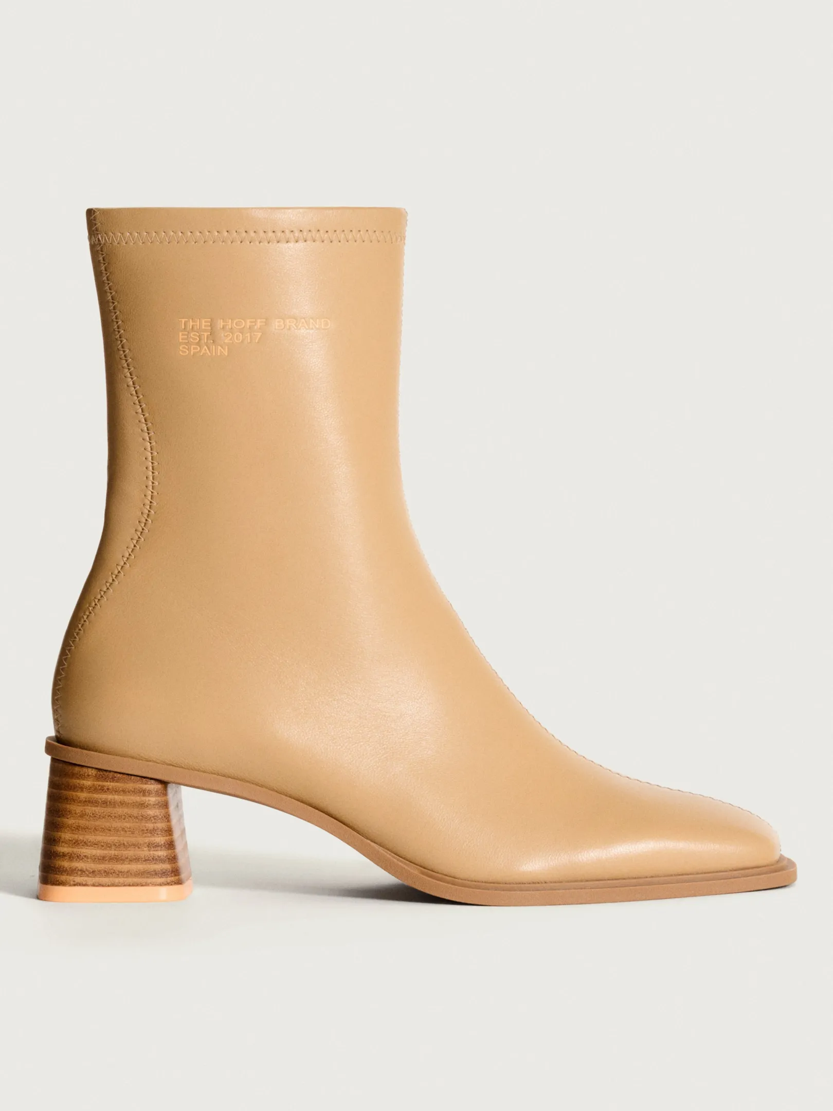 Mujer HOFF Botas Y Botines-BOTÍN TACÓN DATE BEIGE