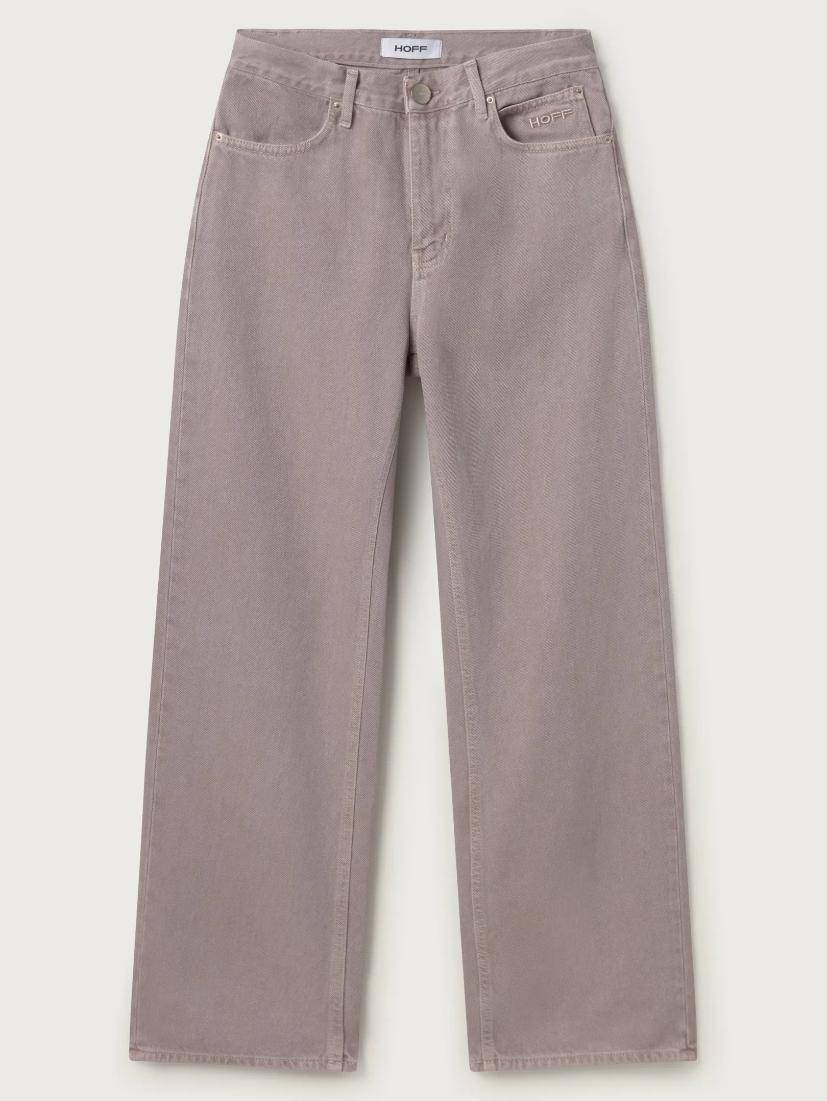 Mujer HOFF Pantalones-DENIM MALVA