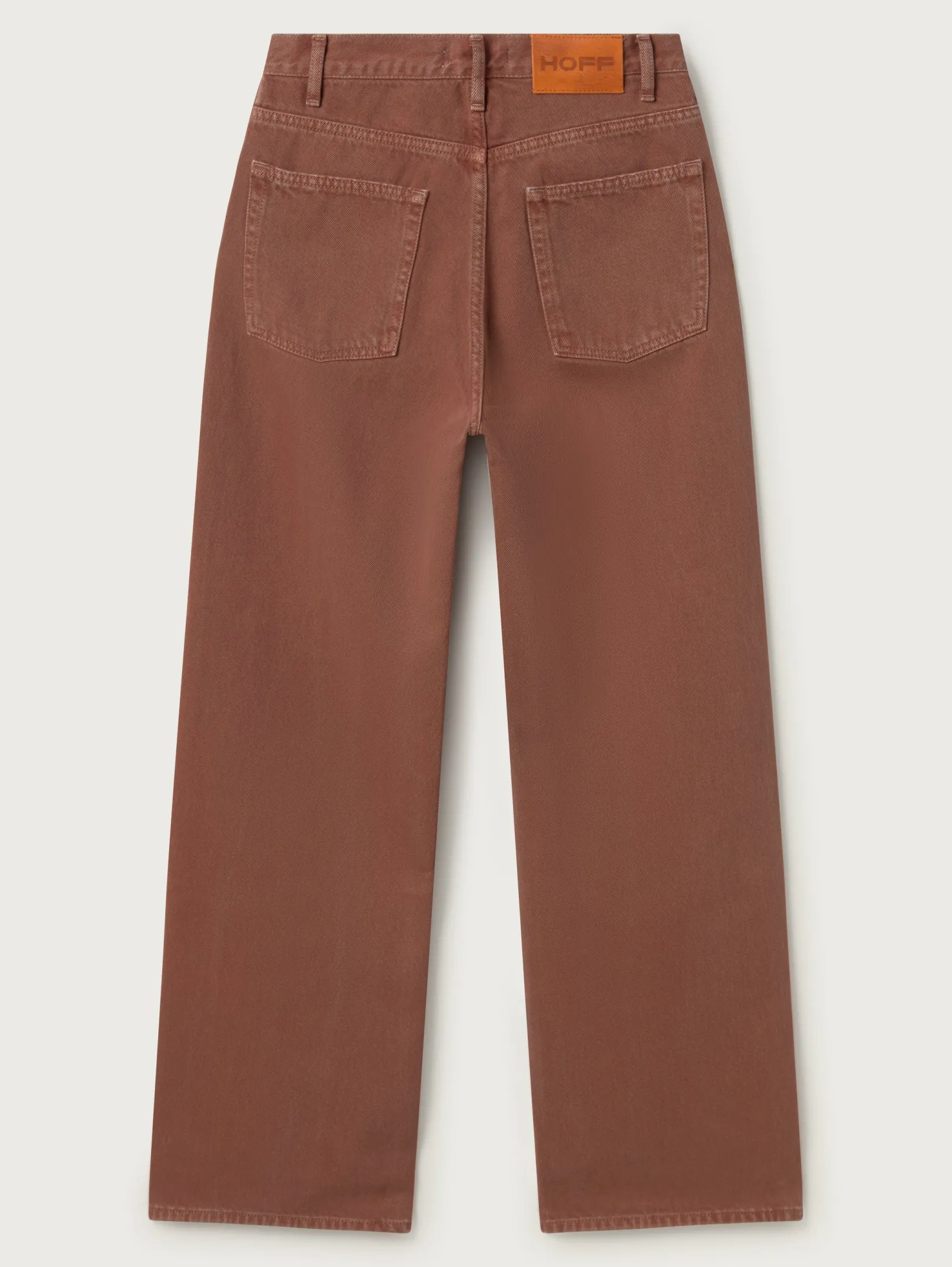 Mujer HOFF Pantalones-DENIM TERRACOTA