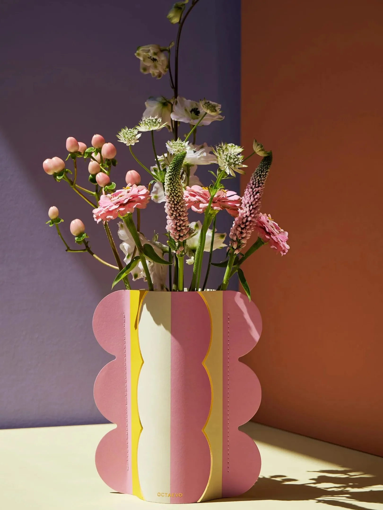 Mujer/Hombre HOFF Decoración | Decoración-MINI PAPER VASE RIVIERA WAVE