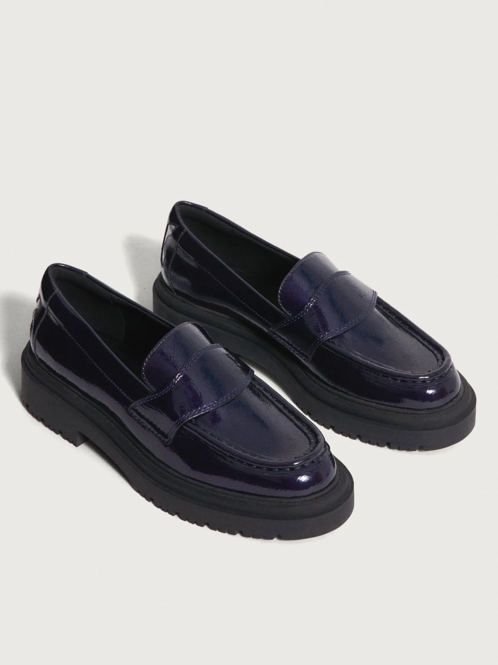 Mujer HOFF Zapato Plano-MOCASÍN SCHOOL AZUL