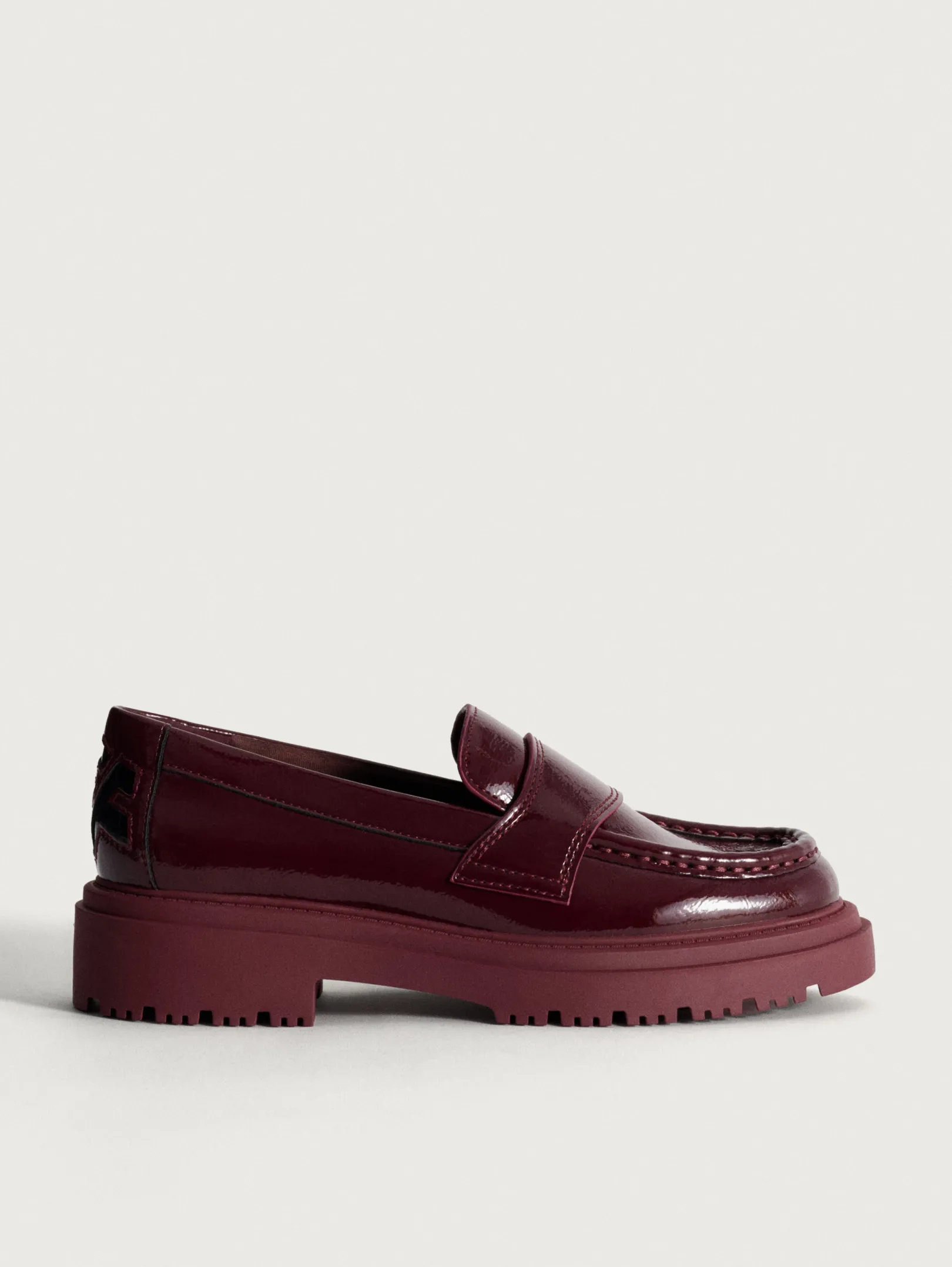 Mujer HOFF Zapato Plano-MOCASÍN SCHOOL VINO