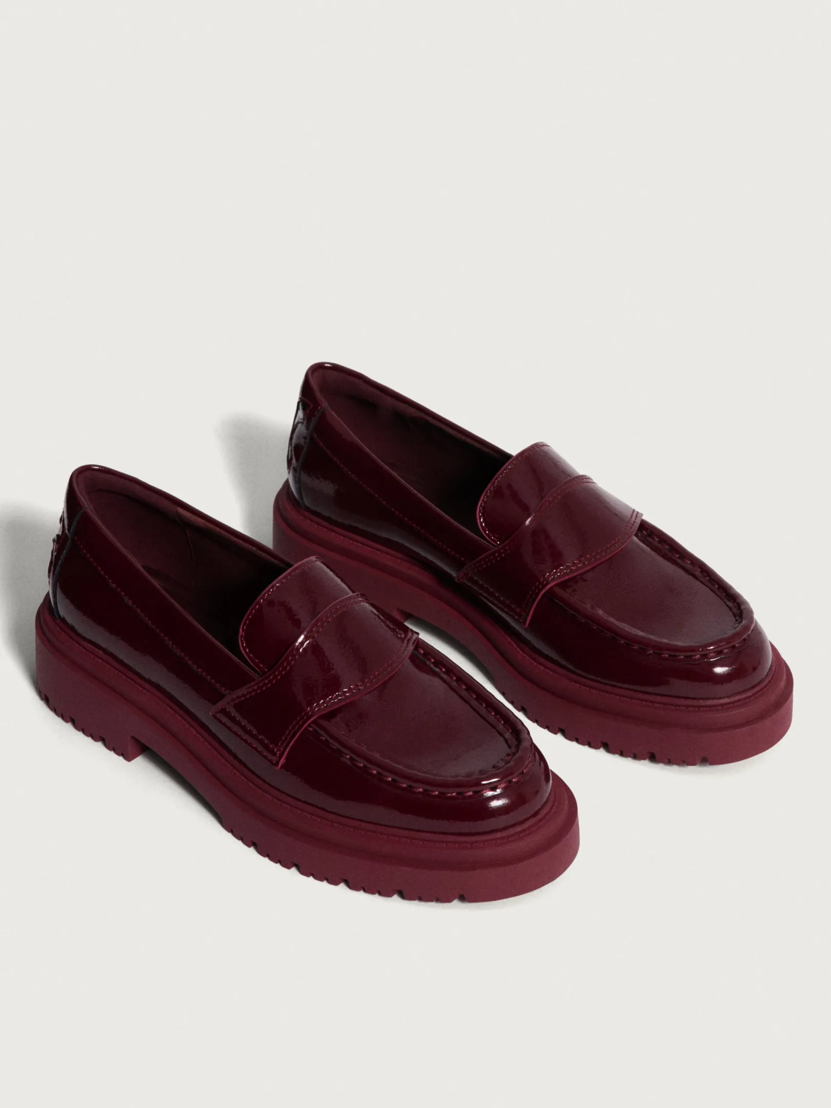 Mujer HOFF Zapato Plano-MOCASÍN SCHOOL VINO